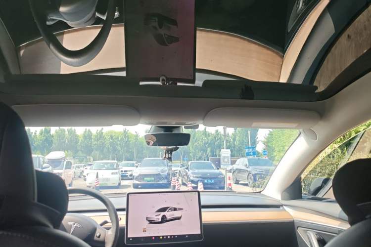 Used Tesla Model 3 2022 Rear-Wheel-Drive Version Headliner