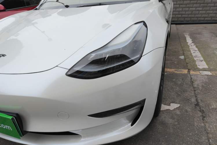 Used Tesla Model 3 2022 Performance High-Performance All-Wheel-Drive Version Left Front Headlight