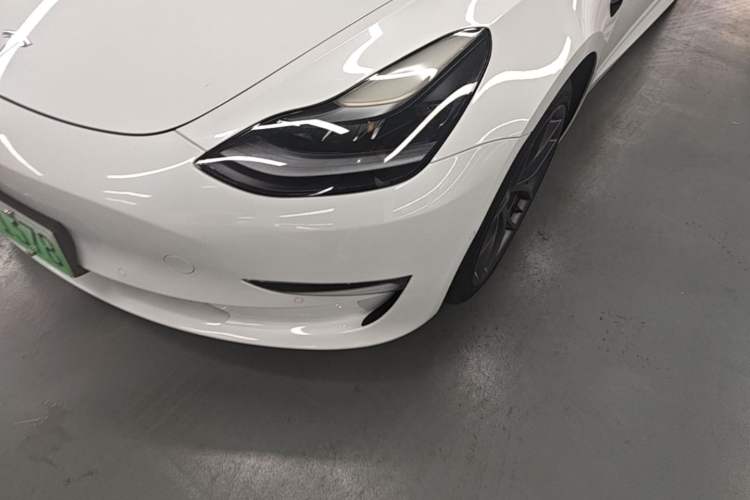 Used Tesla Model 3 2022 Performance High-Performance All-Wheel-Drive Version Left Front Headlight