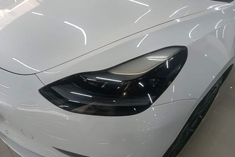 Used Tesla Model 3 2022 Performance High-Performance All-Wheel-Drive Version Left Front Headlight