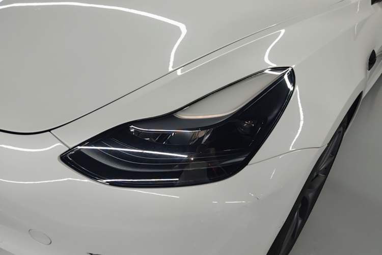 Used Tesla Model 3 2022 Performance High-Performance All-Wheel-Drive Version Left Front Headlight