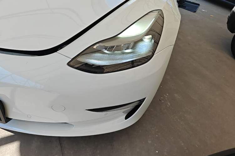 Used Tesla Model 3 2022 Performance High-Performance All-Wheel-Drive Version Left Front Headlight