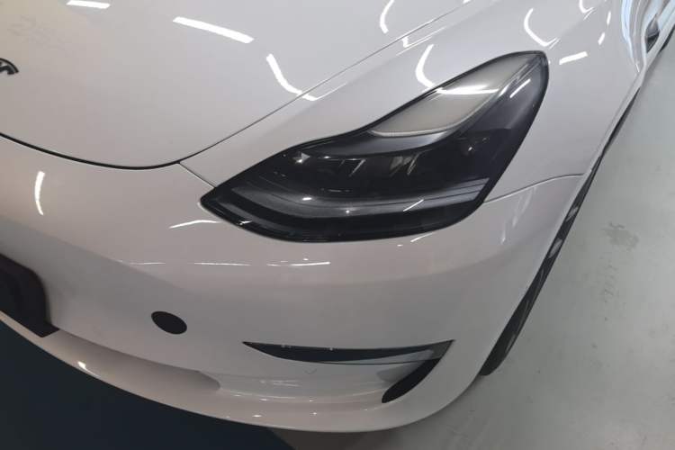 Used Tesla Model 3 2022 Performance High-Performance All-Wheel-Drive Version Left Front Headlight