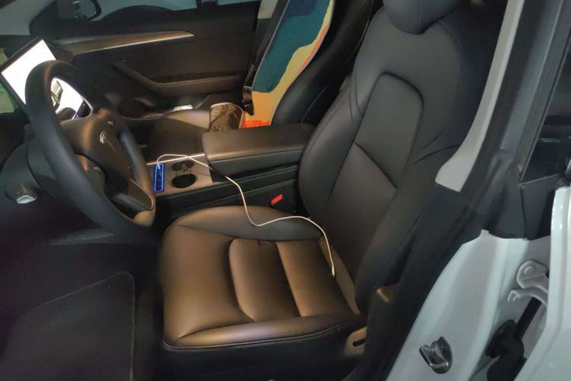 Used Tesla Model 3 2022 Performance High-Performance All-Wheel-Drive Version Left Front Seat
