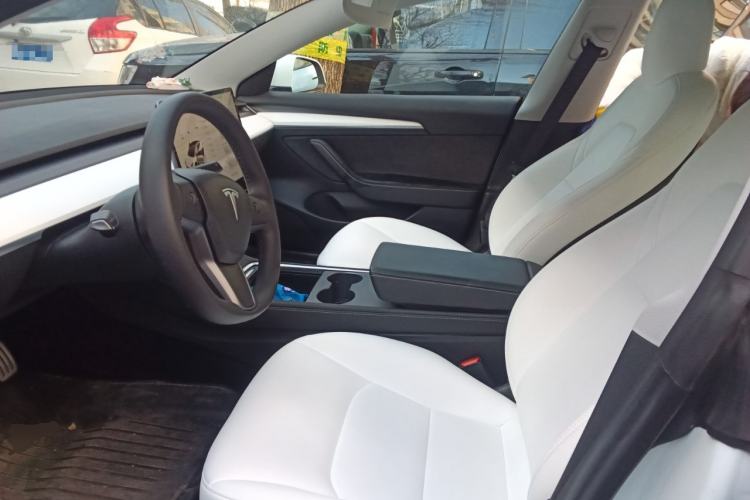 Used Tesla Model 3 2022 Performance High-Performance All-Wheel-Drive Version Left Front Seat