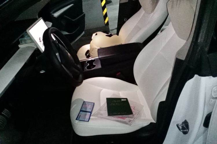 Used Tesla Model 3 2022 Performance High-Performance All-Wheel-Drive Version Left Front Seat