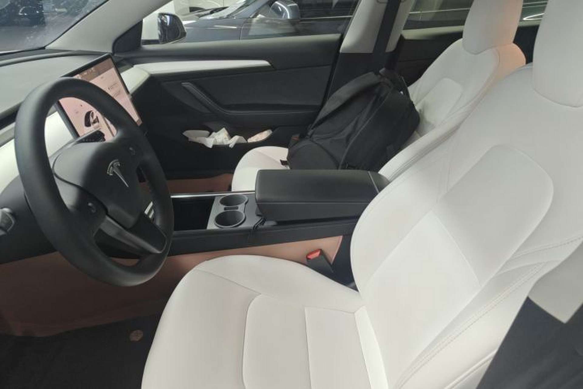 Used Tesla Model 3 2022 Performance High-Performance All-Wheel-Drive Version Left Front Seat
