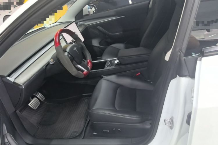 Used Tesla Model 3 2022 Performance High-Performance All-Wheel-Drive Version Left Front Seat