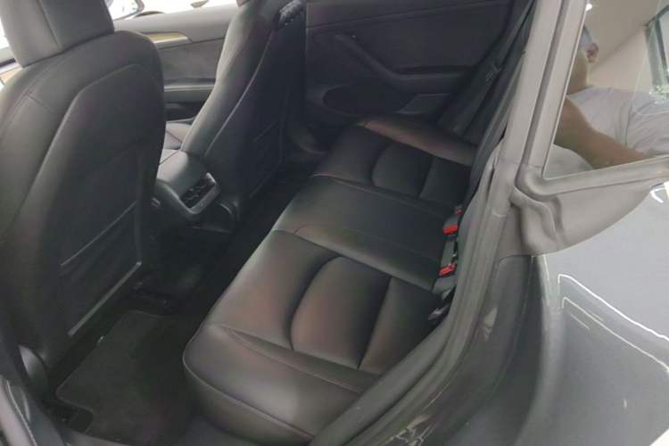 Used Tesla Model 3 2022 Performance High-Performance All-Wheel-Drive Version Left Rear Seat