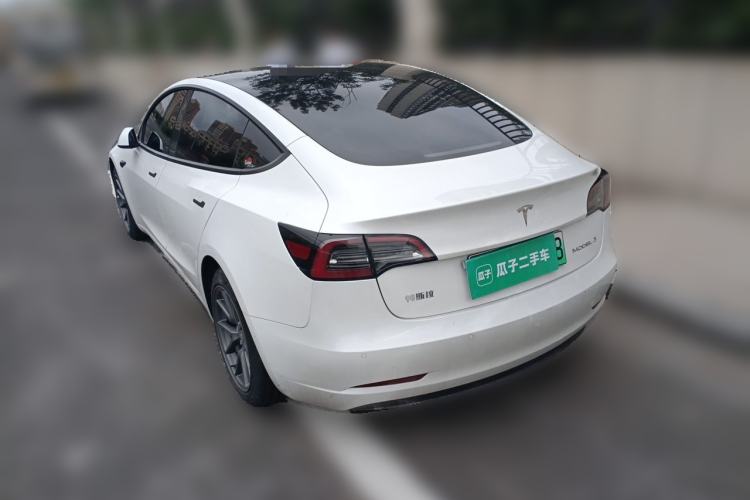 Used Tesla Model 3 2022 Rear-Wheel-Drive Version Rear Left 45 Deg