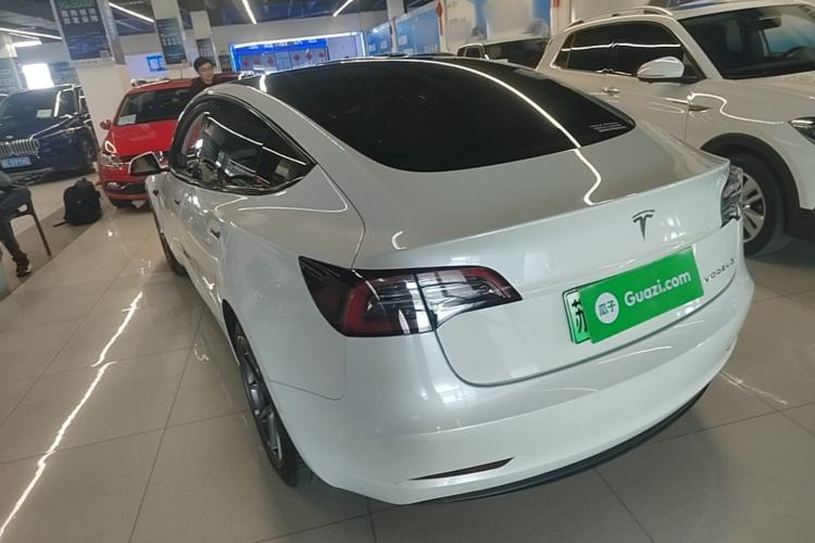 Used Tesla Model 3 2022 Rear-Wheel-Drive Version Rear Left 45 Deg