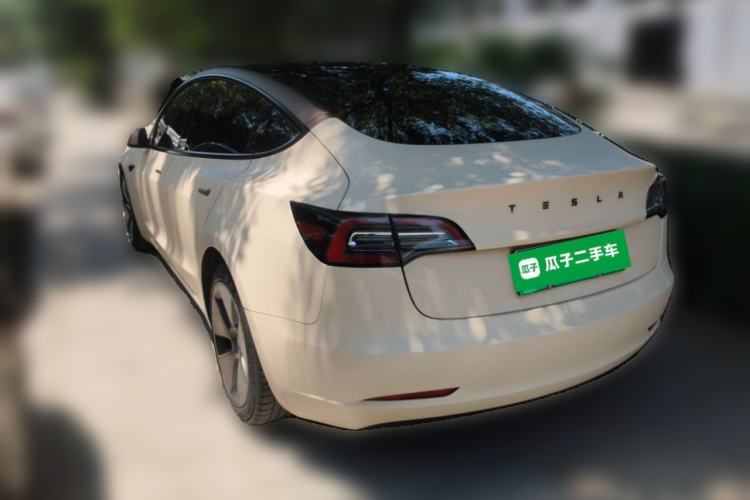 Used Tesla Model 3 2022 Rear-Wheel-Drive Version Rear Left 45 Deg