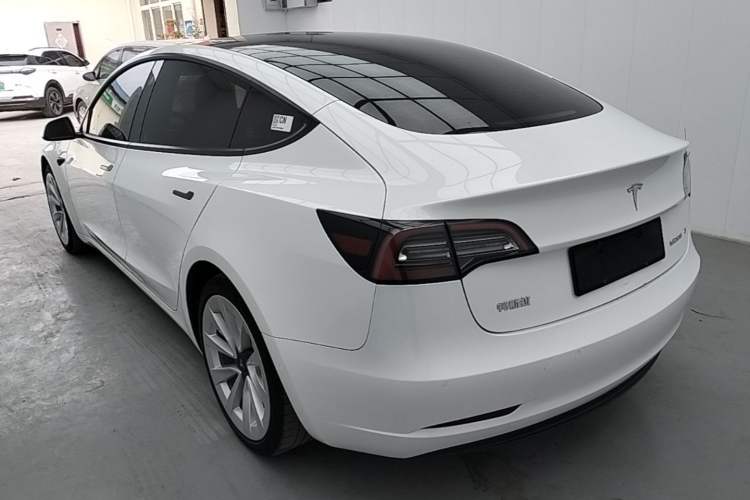 Used Tesla Model 3 2022 Rear-Wheel-Drive Version Rear Left 45 Deg