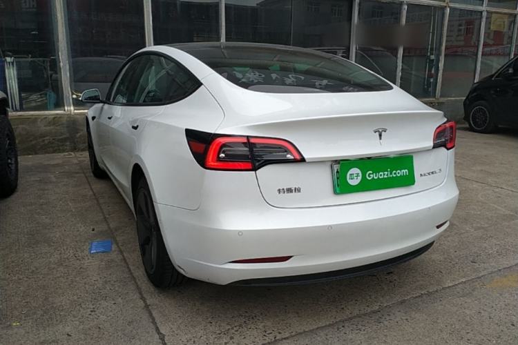 Used Tesla Model 3 2022 Rear-Wheel-Drive Version Rear Left 45 Deg