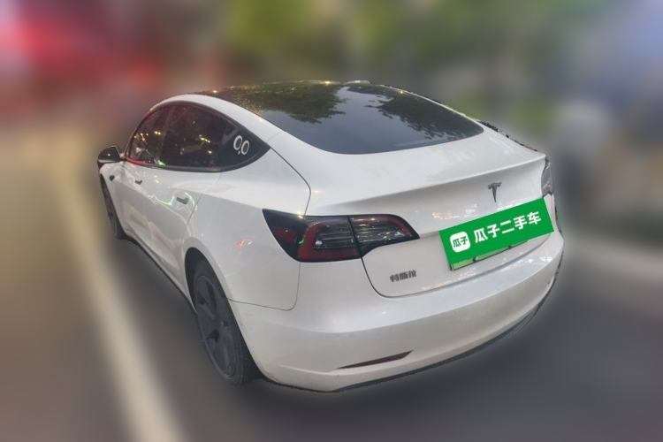 Used Tesla Model 3 2022 Rear-Wheel-Drive Version Rear Left 45 Deg