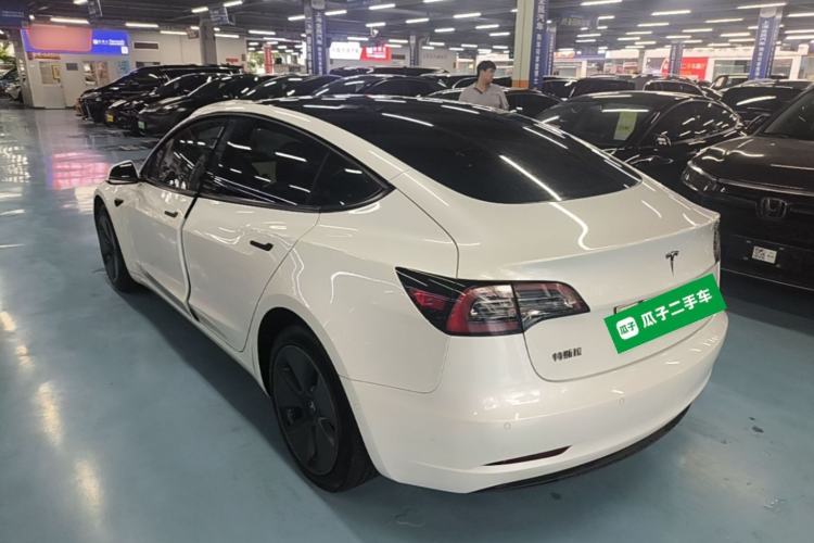 Used Tesla Model 3 2022 Rear-Wheel-Drive Version Rear Left 45 Deg