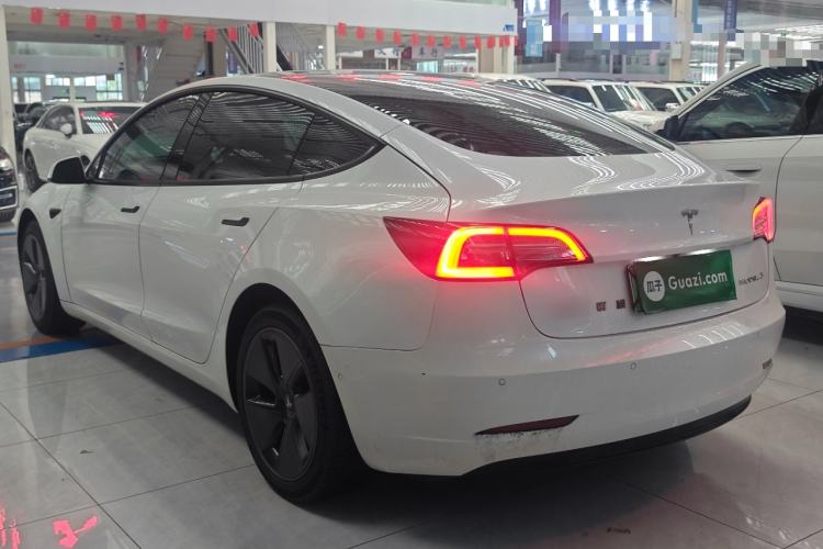 Used Tesla Model 3 2022 Rear-Wheel-Drive Version Rear Left 45 Deg