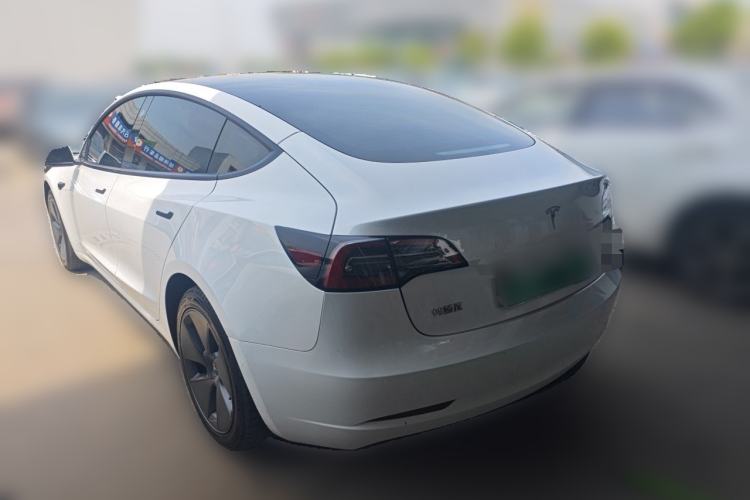 Used Tesla Model 3 2022 Rear-Wheel-Drive Version Rear Left 45 Deg