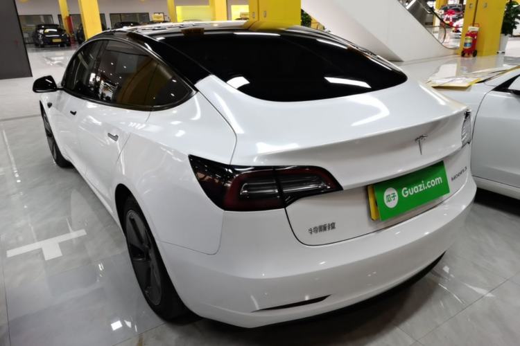 Used Tesla Model 3 2022 Rear-Wheel-Drive Version Rear Left 45 Deg