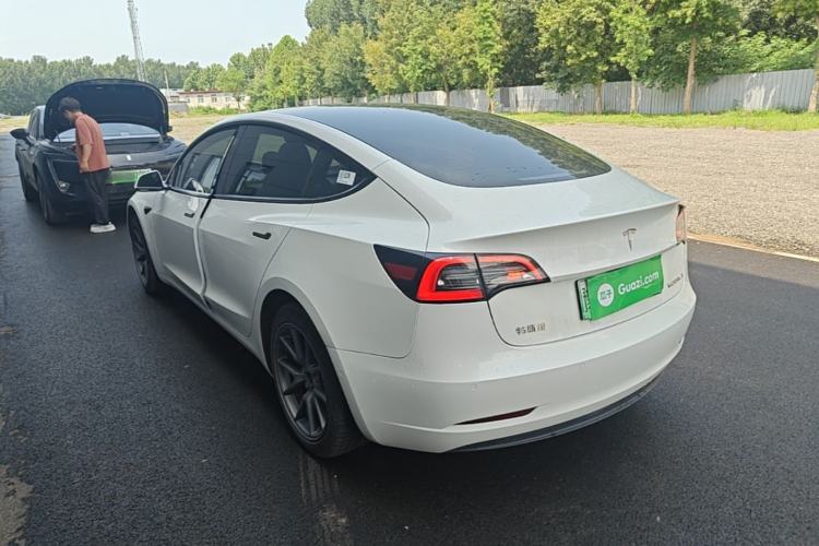 Used Tesla Model 3 2022 Rear-Wheel-Drive Version Rear Left 45 Deg