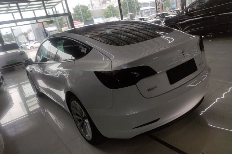Used Tesla Model 3 2022 Rear-Wheel-Drive Version Rear Left 45 Deg