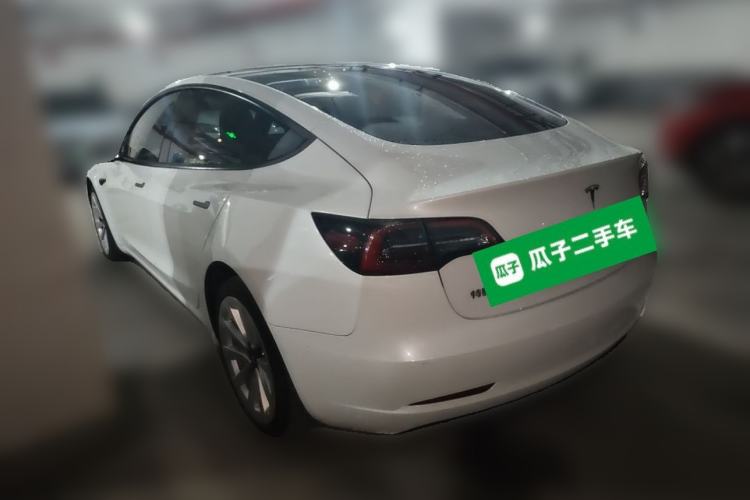 Used Tesla Model 3 2022 Rear-Wheel-Drive Version Rear Left 45 Deg