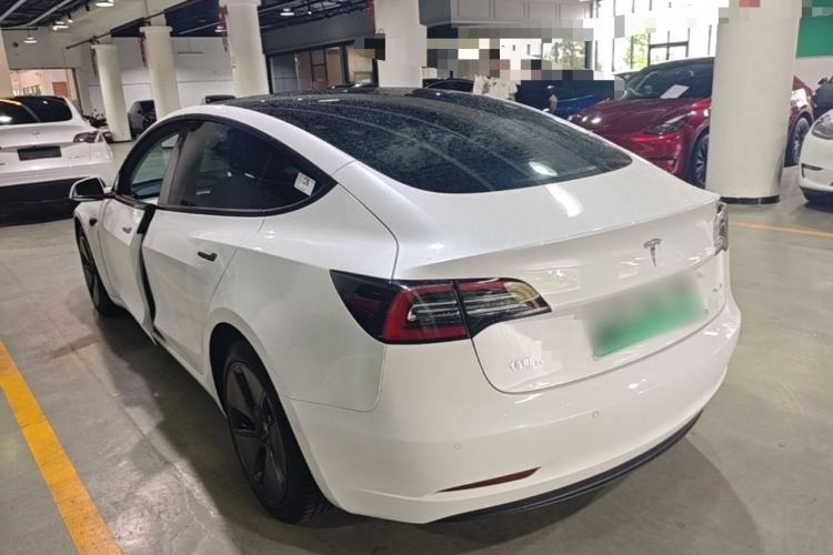 Used Tesla Model 3 2022 Rear-Wheel-Drive Version Rear Left 45 Deg