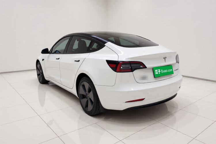 Used Tesla Model 3 2022 Rear-Wheel-Drive Version Rear Left 45 Deg