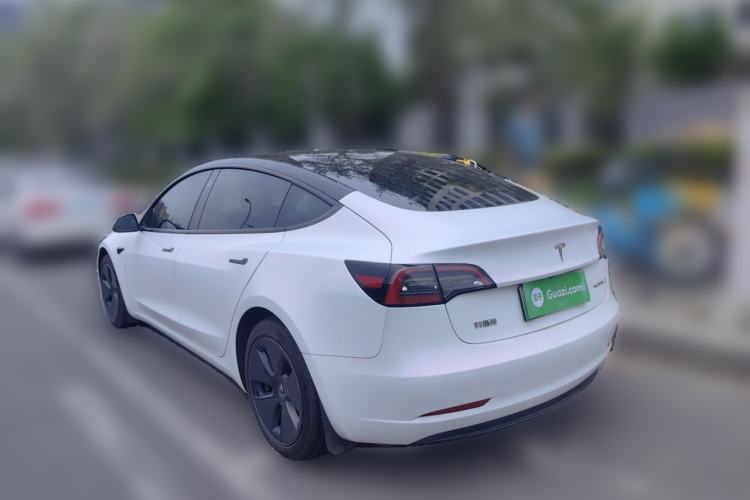 Used Tesla Model 3 2022 Rear-Wheel-Drive Version Rear Left 45 Deg