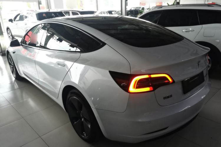 Used Tesla Model 3 2022 Rear-Wheel-Drive Version Rear Left 45 Deg