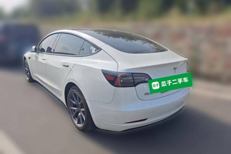 Used Tesla Model 3 2022 Rear-Wheel-Drive Version Rear Left 45 Deg