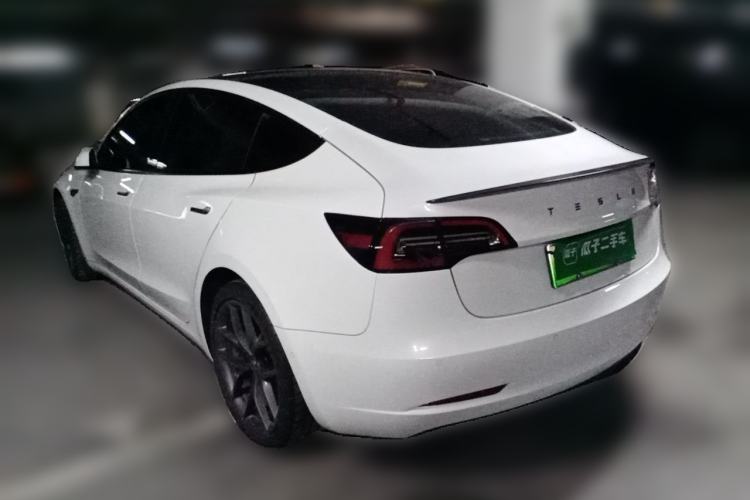 Used Tesla Model 3 2022 Performance High-Performance All-Wheel-Drive Version Rear Left 45 Deg