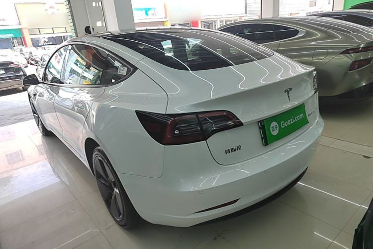 Used Tesla Model 3 2022 Rear-Wheel-Drive Version Rear Left 45 Deg