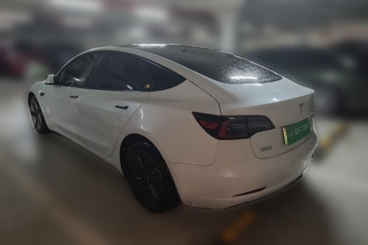 Used Tesla Model 3 2022 Rear-Wheel-Drive Version Rear Left 45 Deg