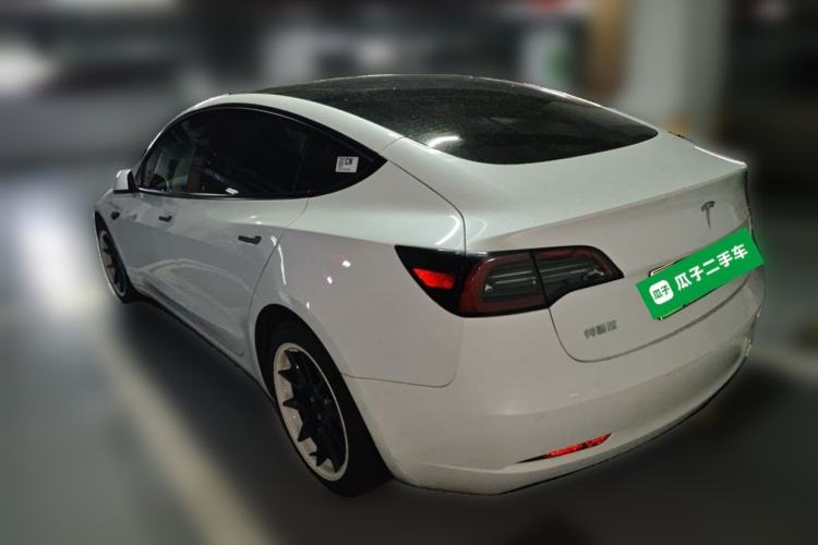 Used Tesla Model 3 2022 Rear-Wheel-Drive Version Rear Left 45 Deg