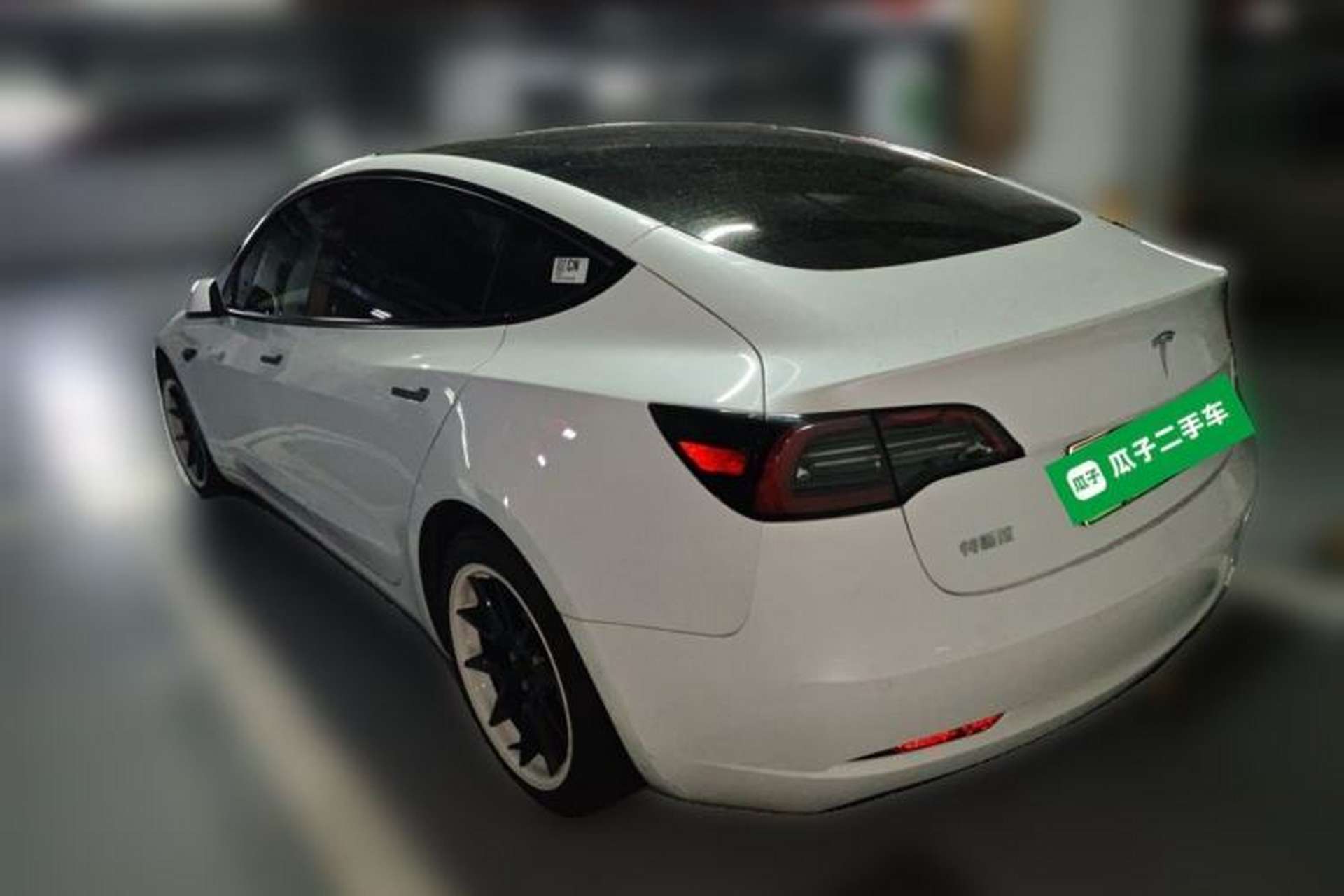 Used Tesla Model 3 2022 Rear-Wheel-Drive Version Rear Left 45 Deg