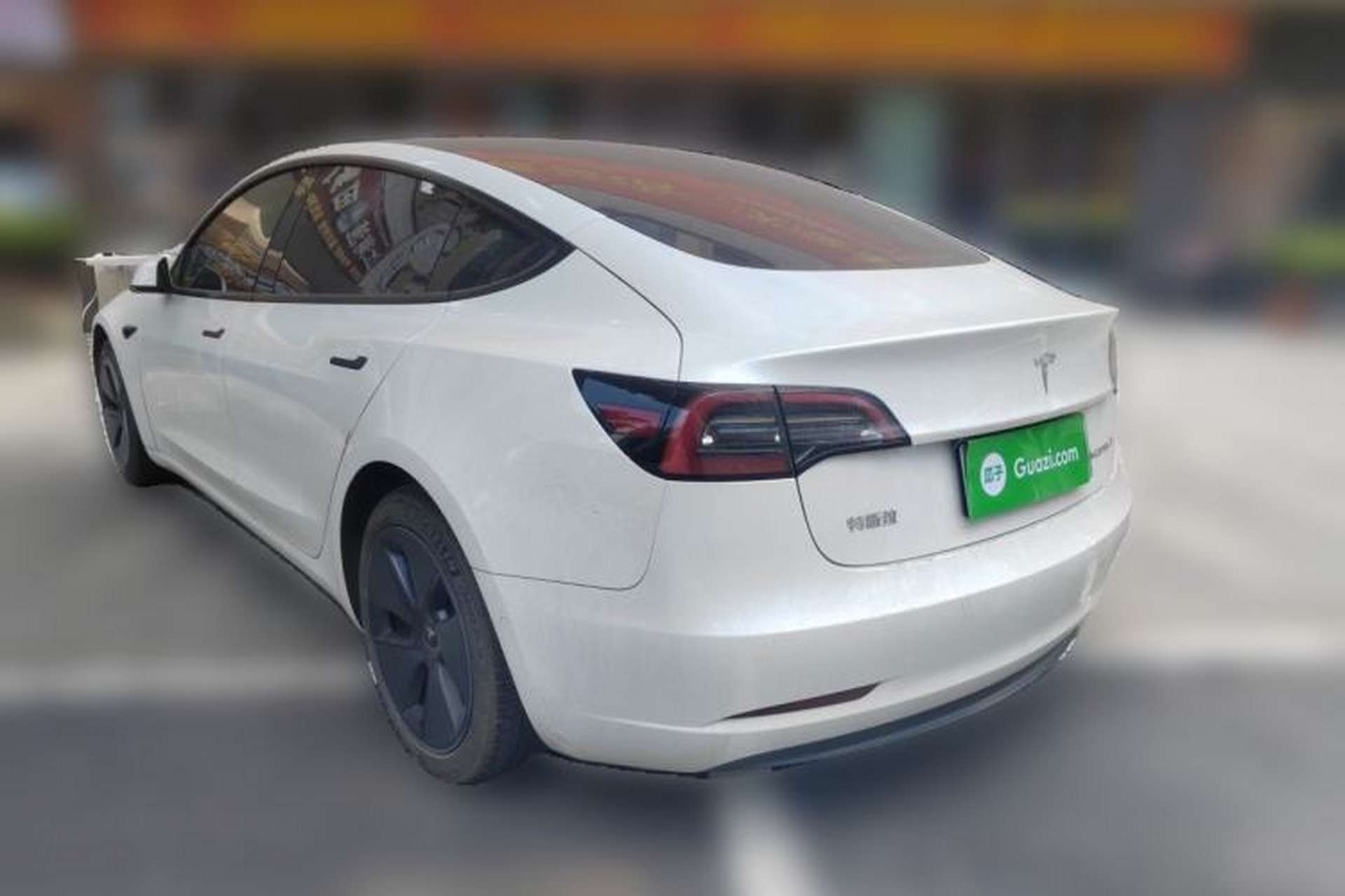 Used Tesla Model 3 2022 Rear-Wheel-Drive Version Rear Left 45 Deg