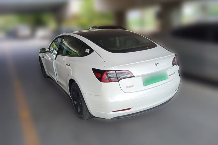 Used Tesla Model 3 2022 Rear-Wheel-Drive Version Rear Left 45 Deg