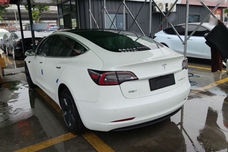 Used Tesla Model 3 2022 Rear-Wheel-Drive Version Rear Left 45 Deg