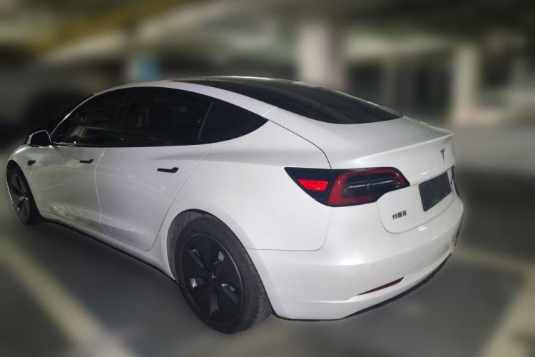 Used Tesla Model 3 2022 Rear-Wheel-Drive Version Rear Left 45 Deg