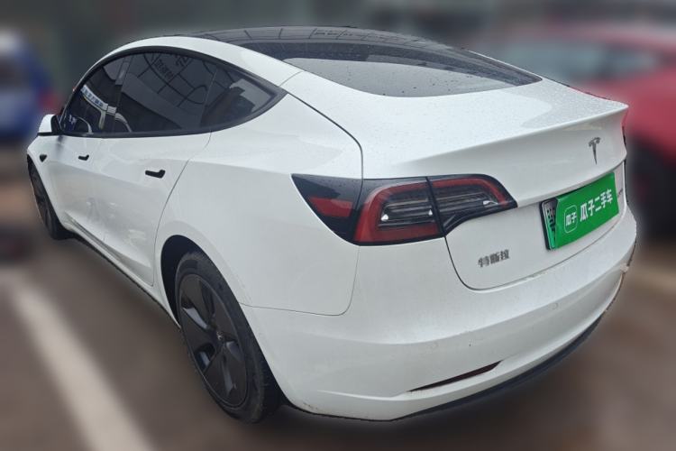 Used Tesla Model 3 2022 Rear-Wheel-Drive Version Rear Left 45 Deg