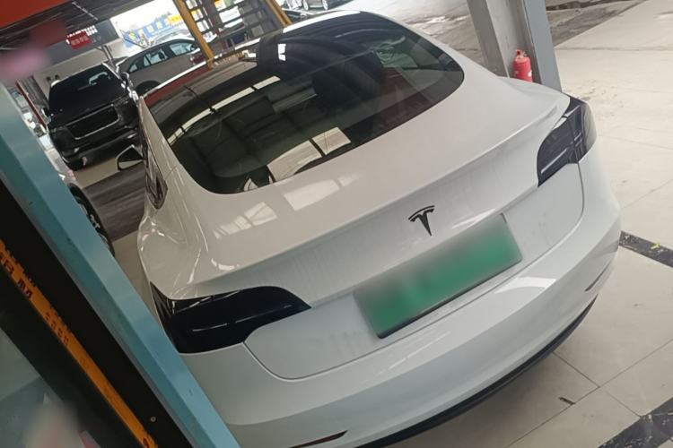 Used Tesla Model 3 2022 Rear-Wheel-Drive Version Rear Left 45 Deg