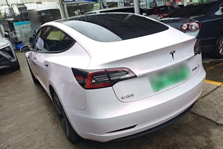 Used Tesla Model 3 2022 Rear-Wheel-Drive Version Rear Left 45 Deg