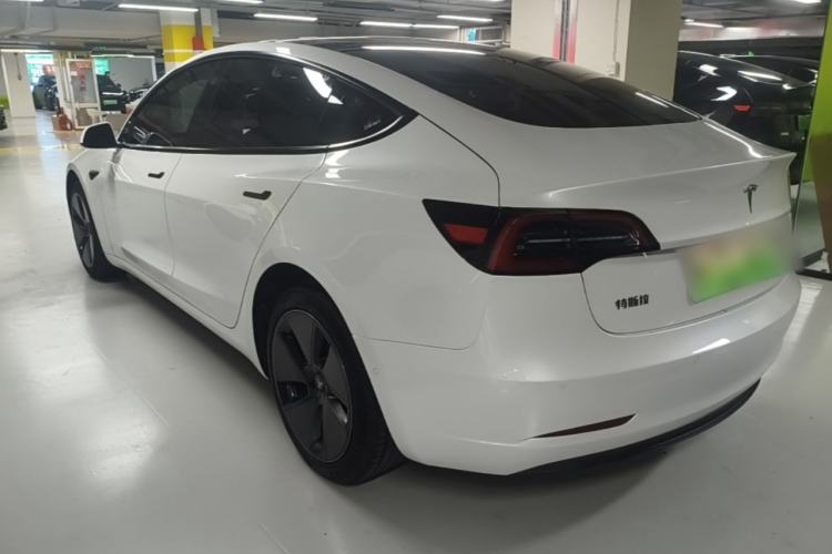 Used Tesla Model 3 2022 Rear-Wheel-Drive Version Rear Left 45 Deg