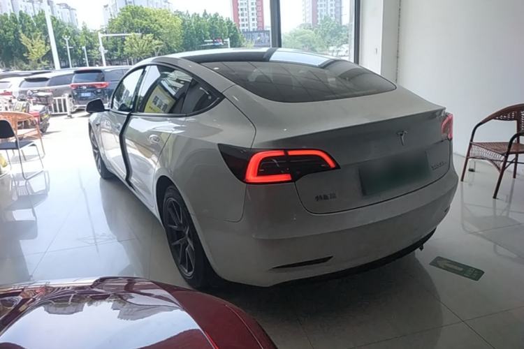 Used Tesla Model 3 2022 Rear-Wheel-Drive Version Rear Left 45 Deg