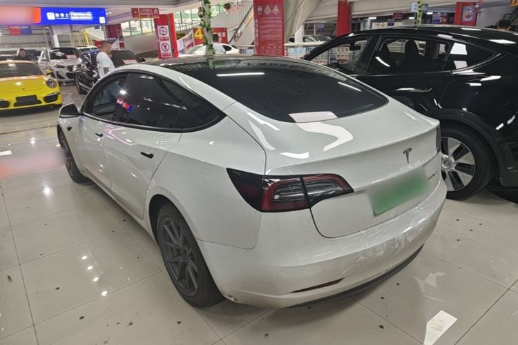 Used Tesla Model 3 2022 Rear-Wheel-Drive Version Rear Left 45 Deg