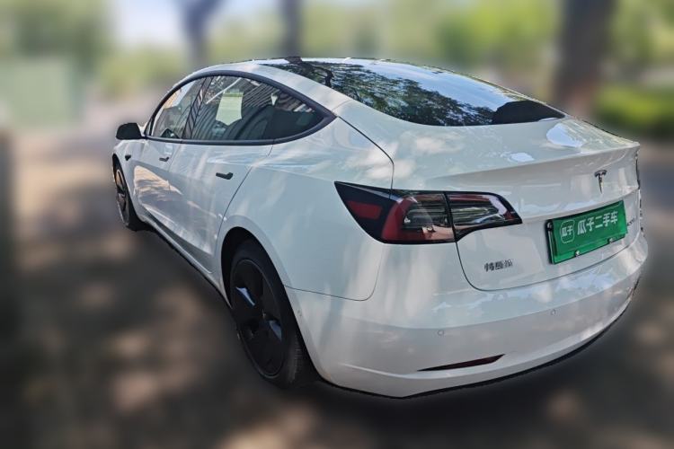 Used Tesla Model 3 2022 Rear-Wheel-Drive Version Rear Left 45 Deg