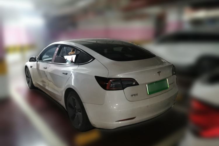 Used Tesla Model 3 2022 Rear-Wheel-Drive Version Rear Left 45 Deg
