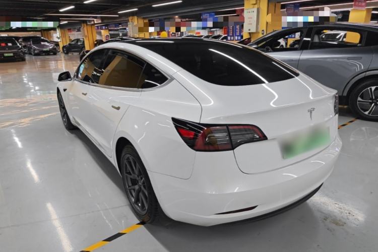 Used Tesla Model 3 2022 Rear-Wheel-Drive Version Rear Left 45 Deg