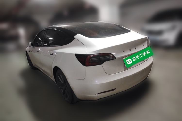 Used Tesla Model 3 2022 Rear-Wheel-Drive Version Rear Left 45 Deg